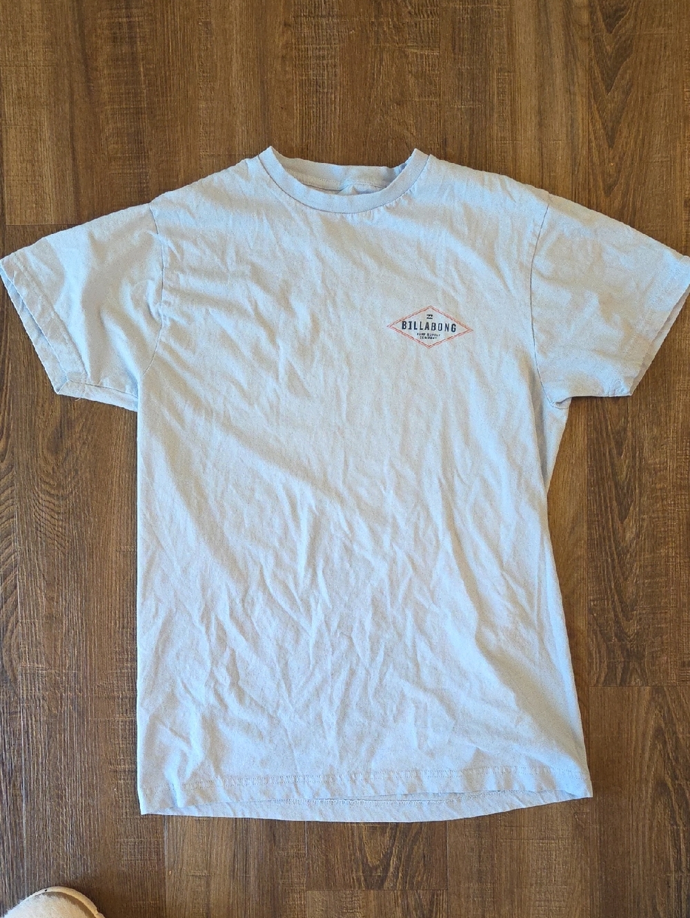 Billabong Light Blue Short Sleeve Logo Tee